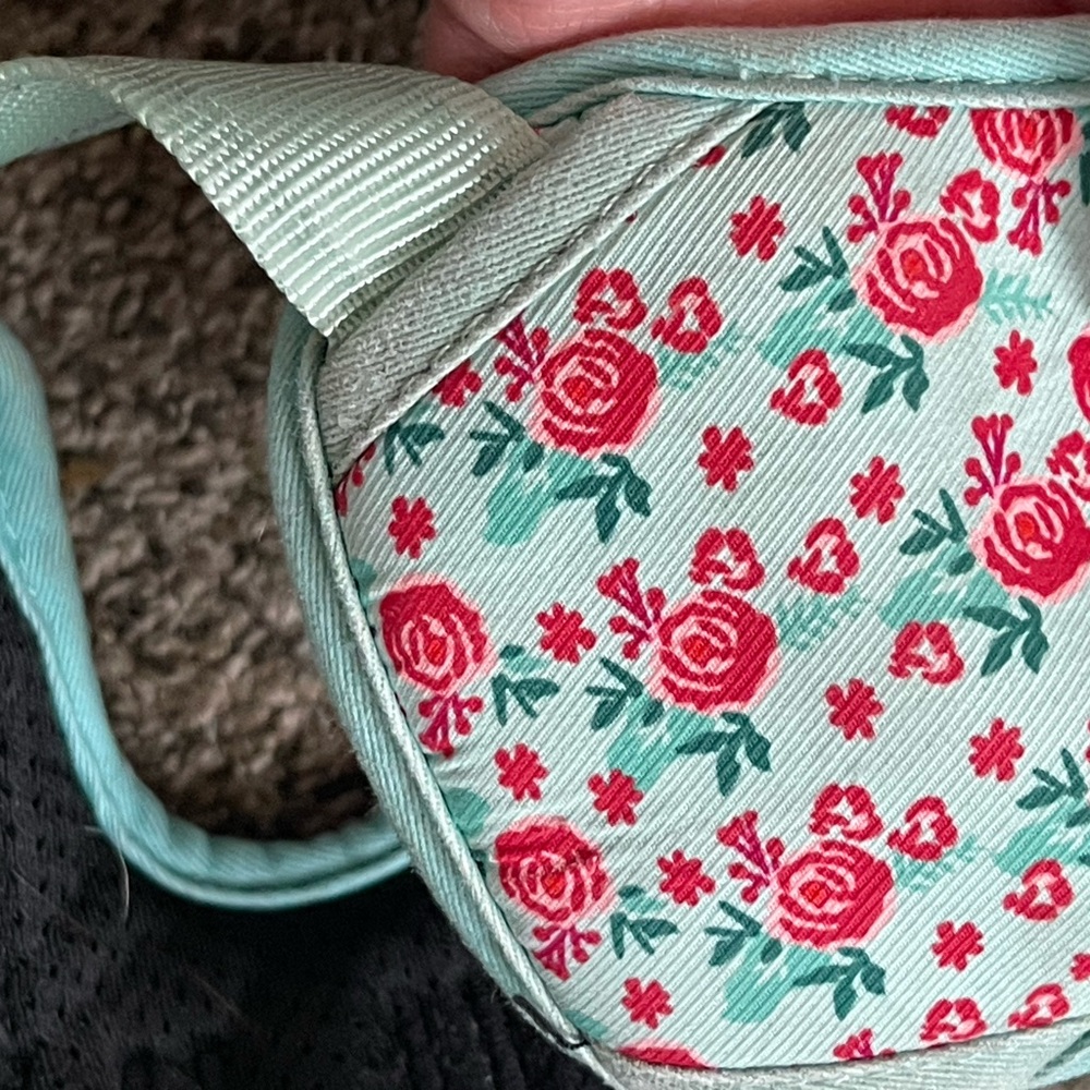 Dog Harness Collar flowers Floral Girls